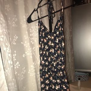 Floral Print Romper